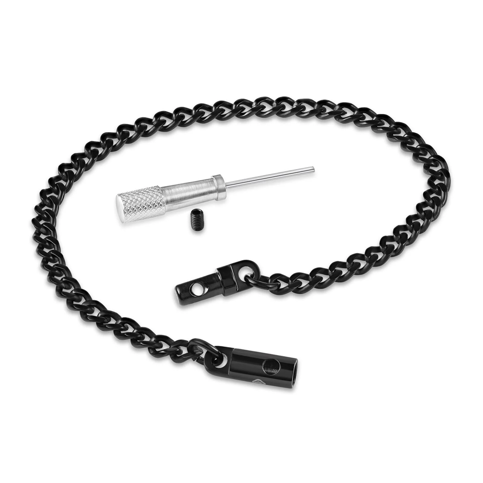 Chain Anklet with Locking Clasp - Image 4