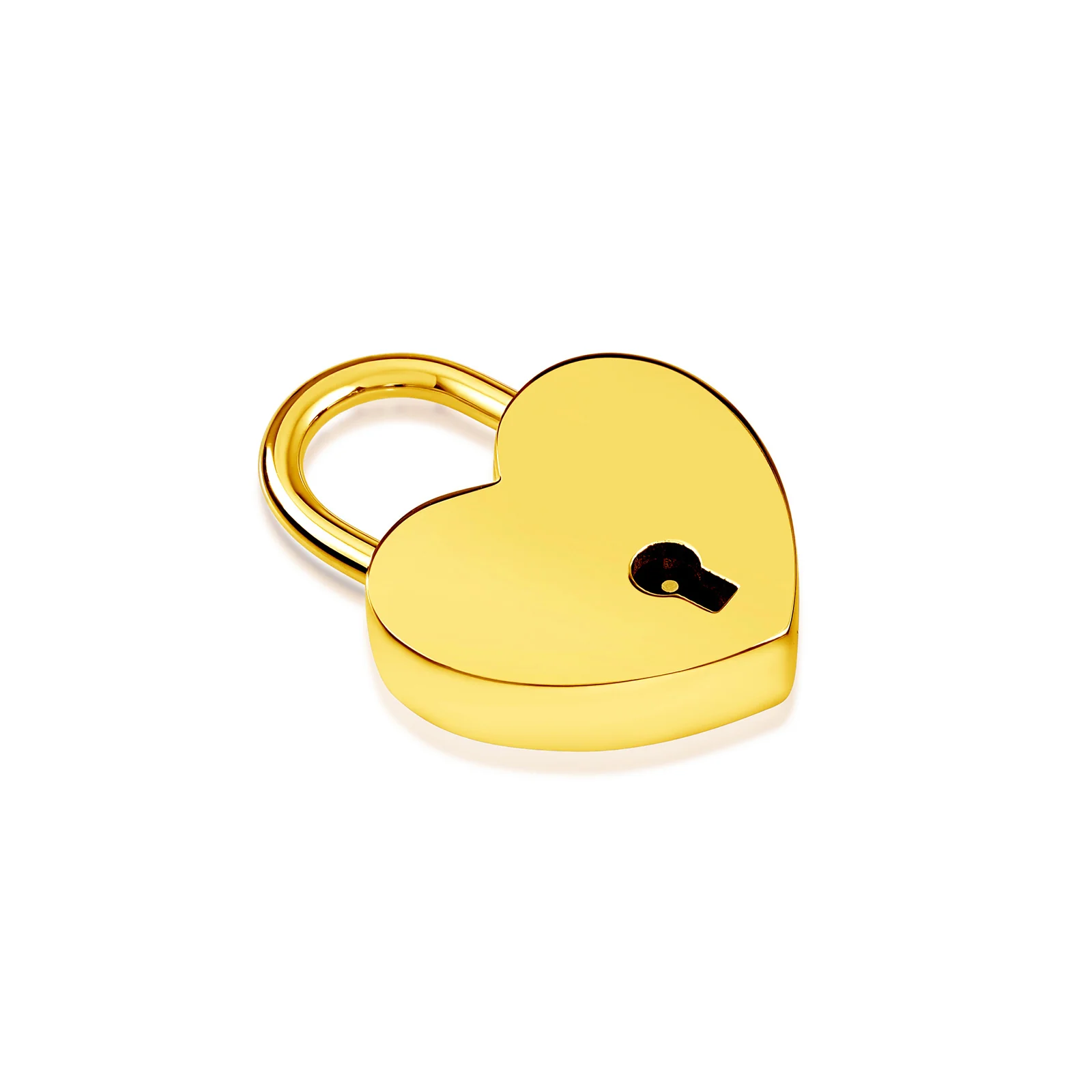 Titanium Heart Padlock Pendant - Image 11