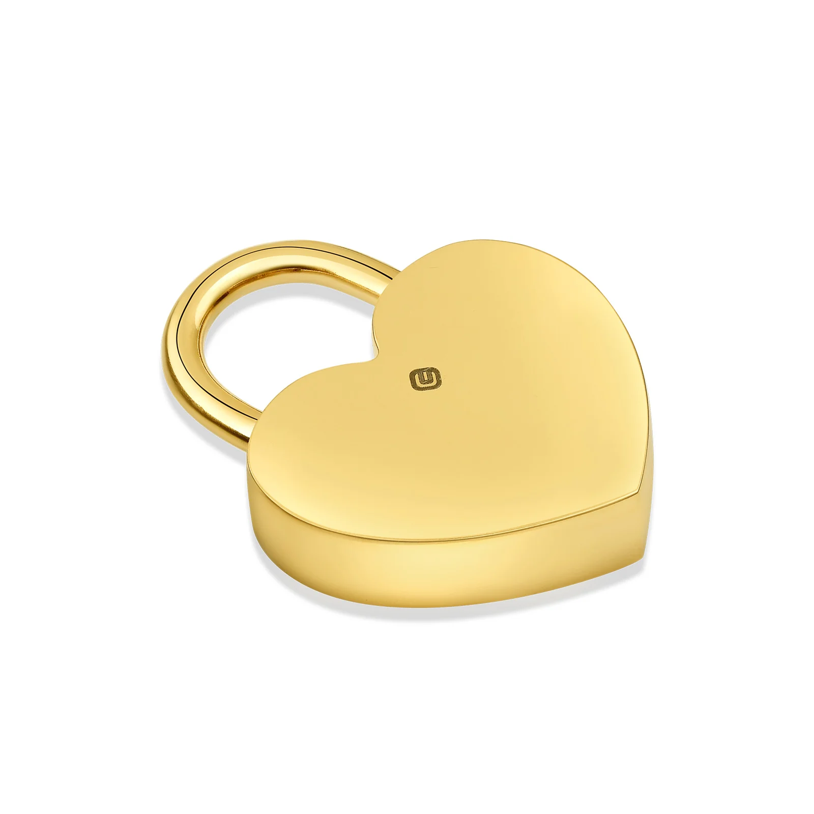 Titanium Heart Padlock Pendant - Image 12