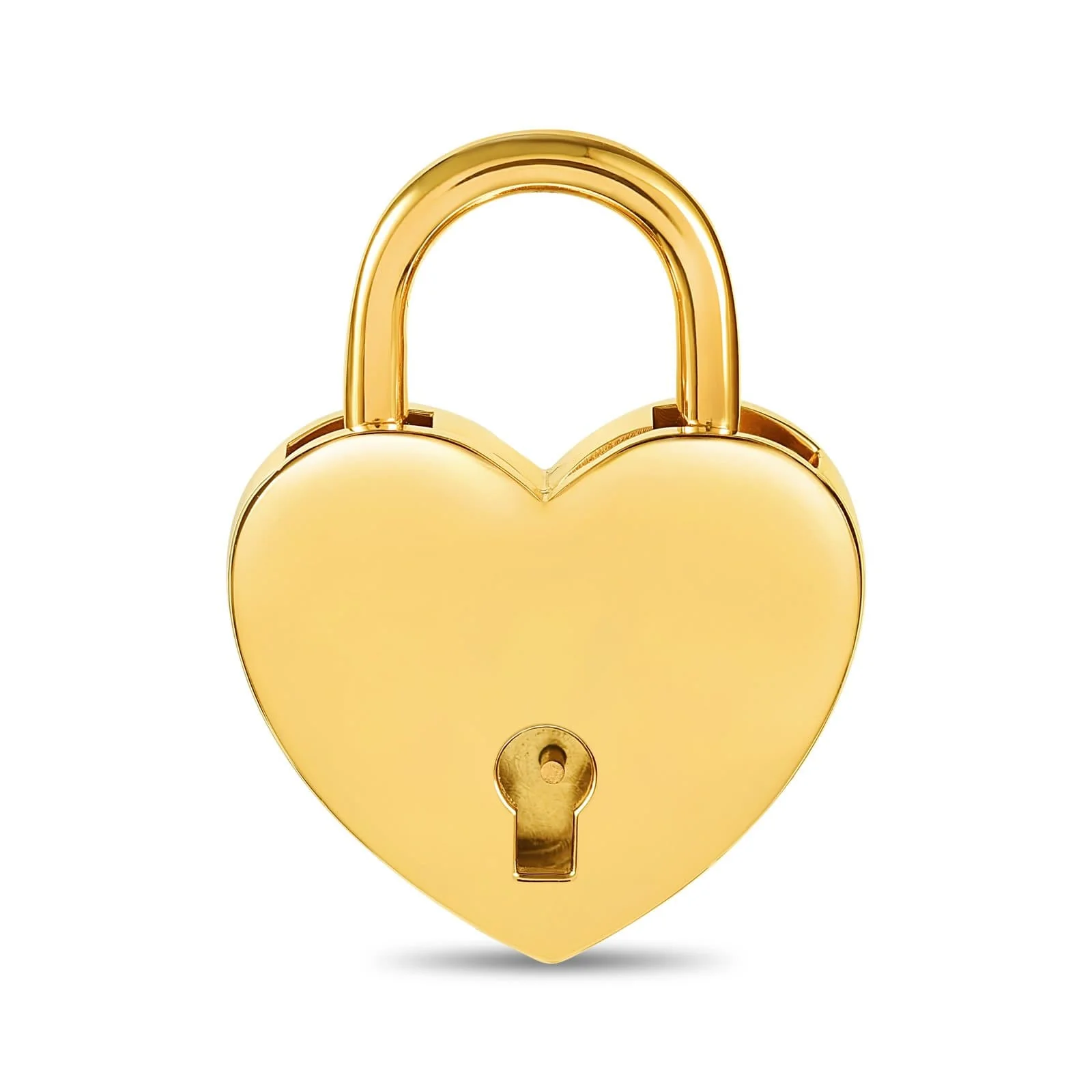Titanium Heart Padlock Pendant - Image 14