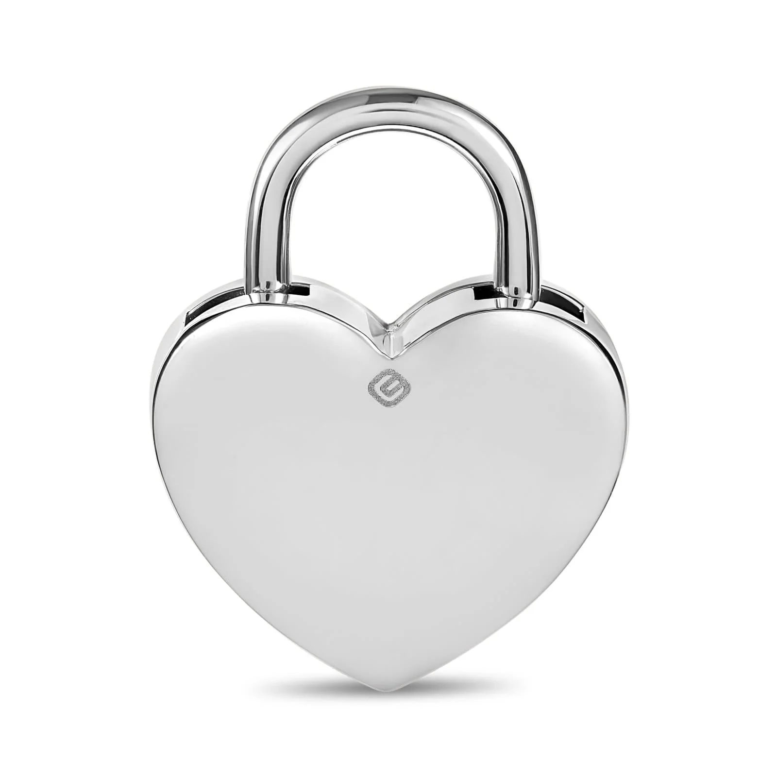 Titanium Heart Padlock Pendant - Image 5