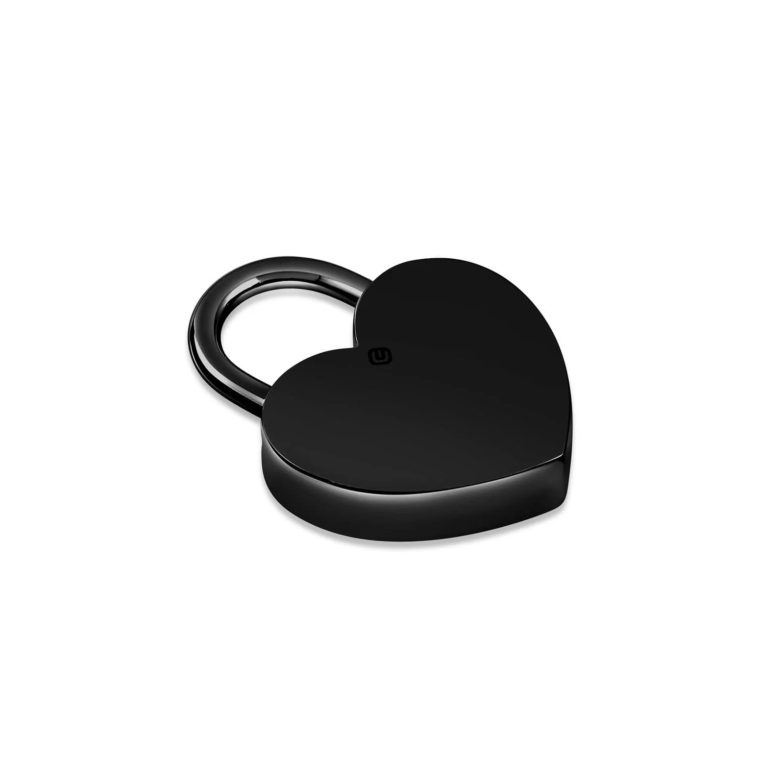Titanium Heart Padlock Pendant - Image 7
