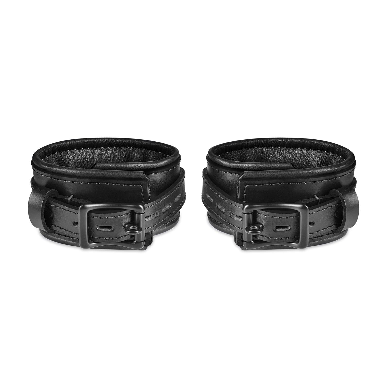 Leather Wrist Cuff Set - Image 7