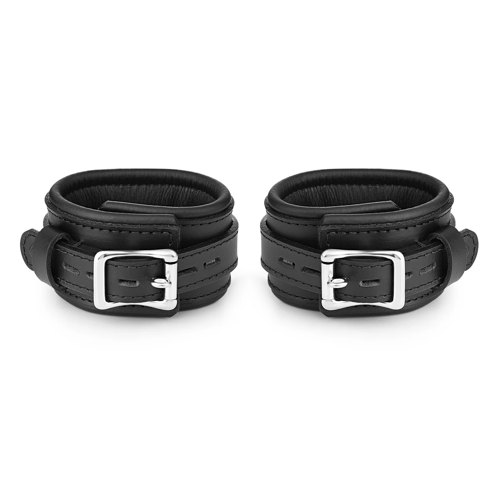 Leather Wrist Cuff Set - Image 9