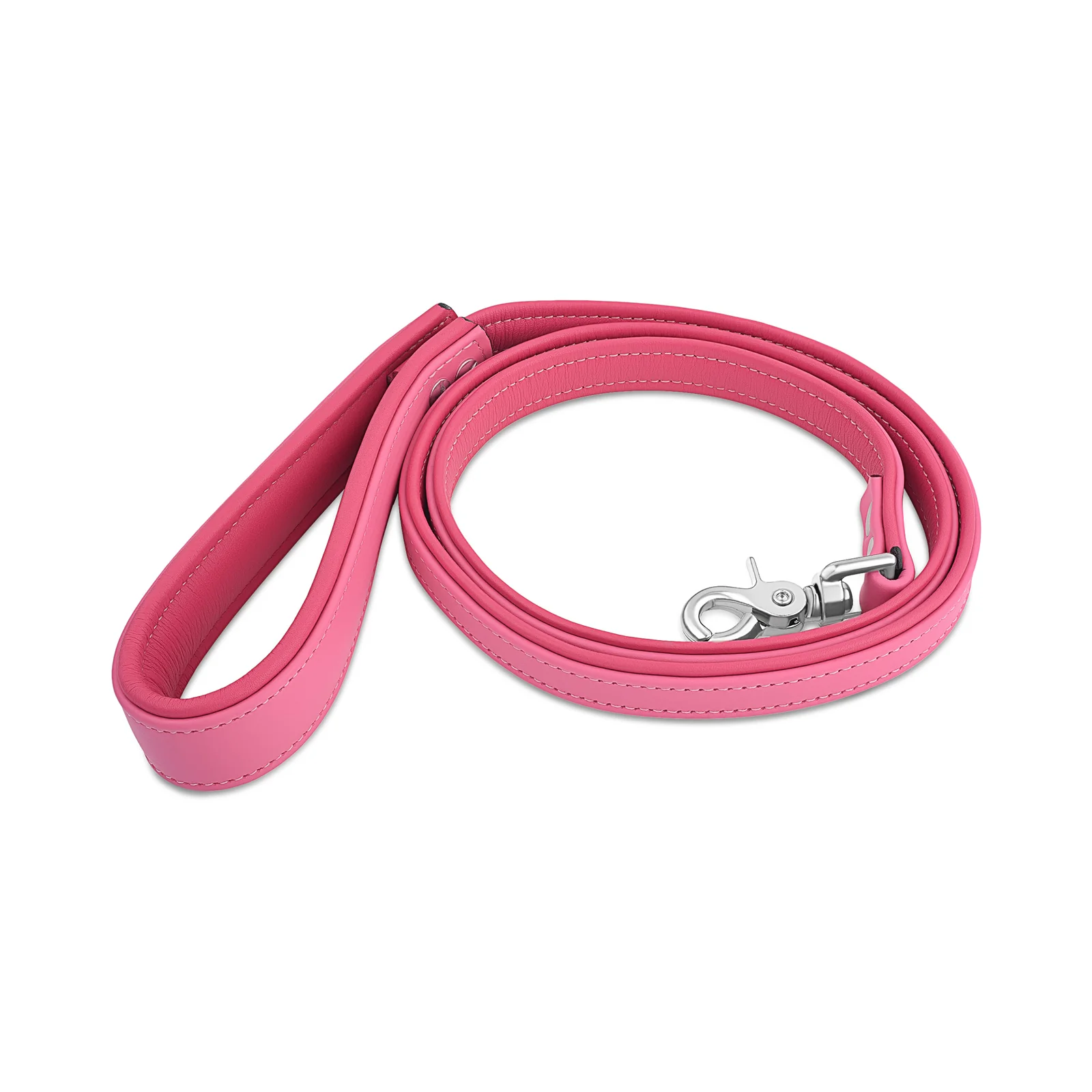 Leather Leash with Deluxe Handle - Image 6