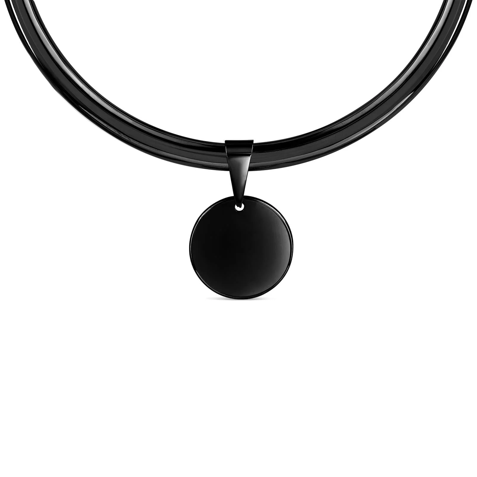 Titanium Round Pendant - Image 6