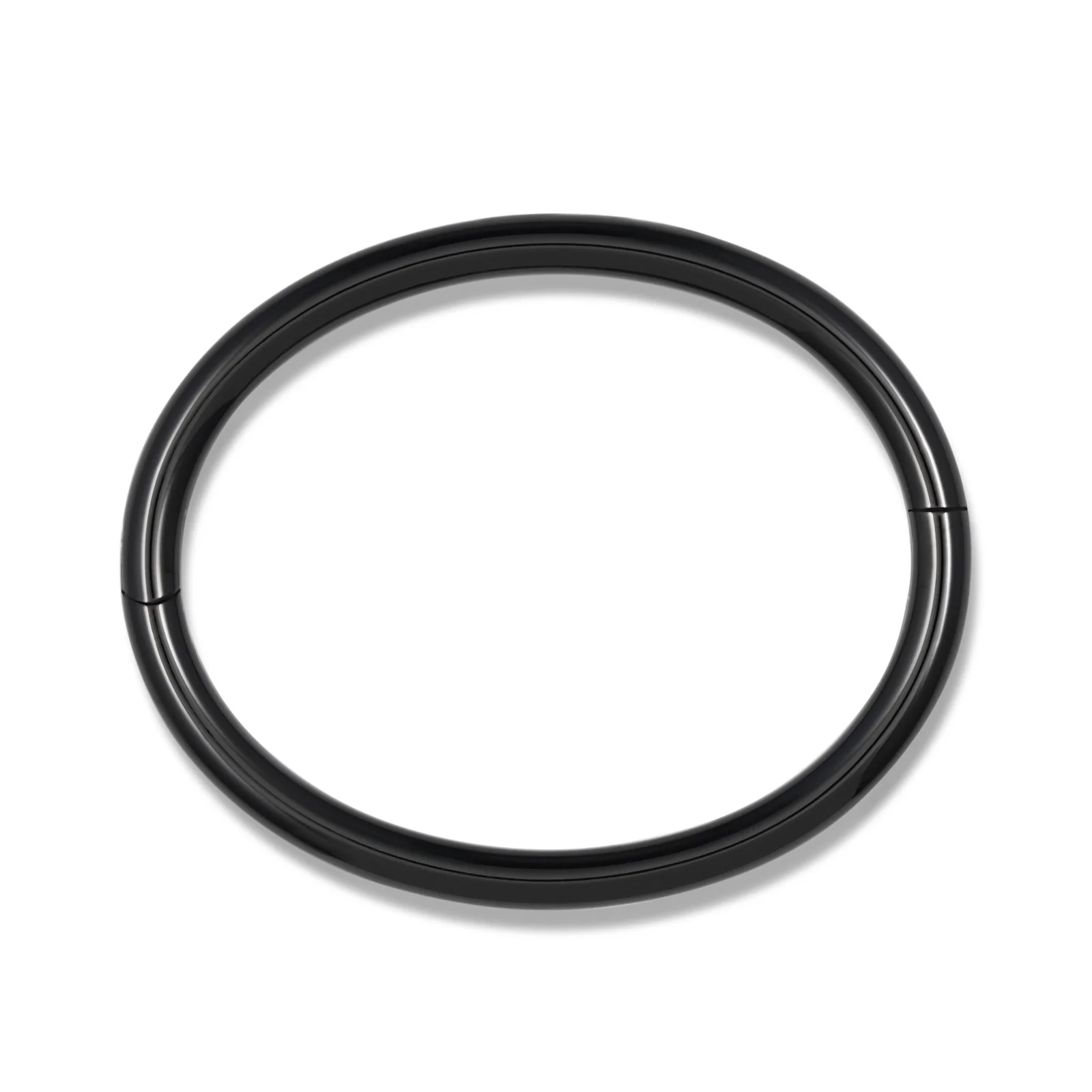 Thin Eternity Wrist Cuff - Titanium - Black Finish - Image 3