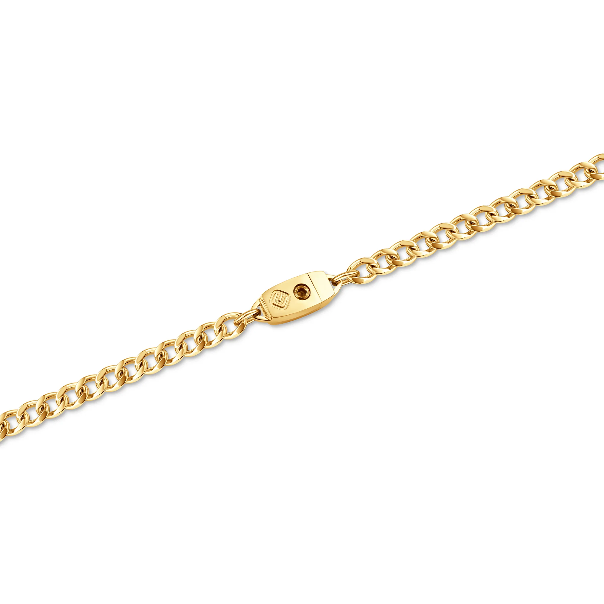 Titanium Chain Necklace with Mini Locking Clasp - Image 12